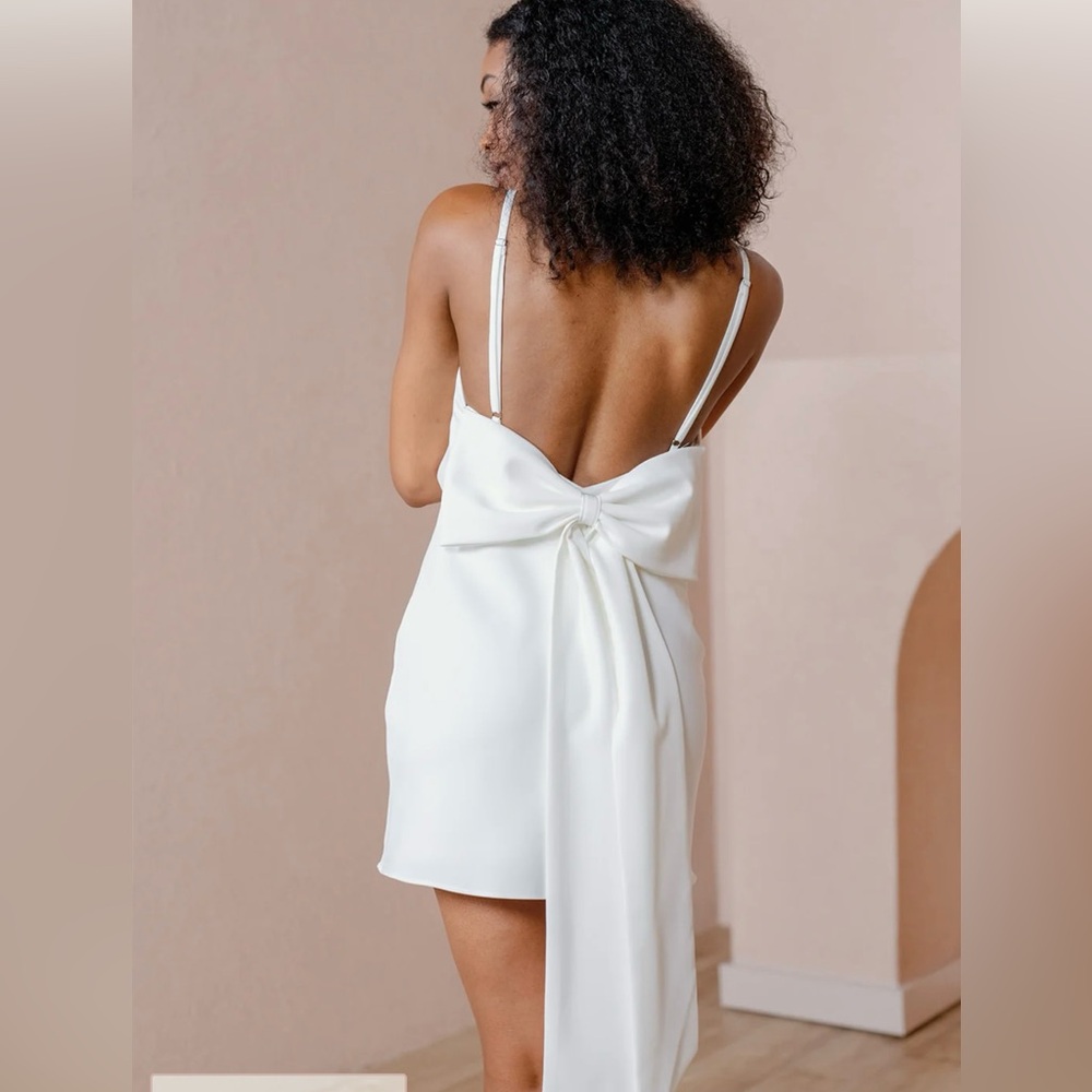 Revelry Steph Crepe Mini Dress